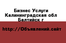 Бизнес Услуги. Калининградская обл.,Балтийск г.